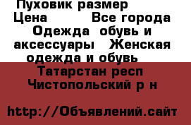 Пуховик размер 42-44 › Цена ­ 750 - Все города Одежда, обувь и аксессуары » Женская одежда и обувь   . Татарстан респ.,Чистопольский р-н